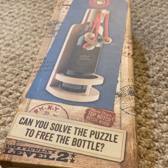Wine Bottle Puzzle - Picture 4 of 7